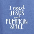 thumbnail image 6 of Wild Bobby, I Need Jesus & Pumpkin Spice Inspirational/Christian Men Graphic Tee, Vintage Heather Blue, 4X-Large, 6 of 6