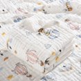 thumbnail image 1 of Toalla de baño de gasa de seis capas de algodón Toalla de baño de algodón para recién nacidos Toalla de baño para niños Toalla de baño para bebés recién nacidos, 1 of 4