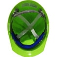 thumbnail image 3 of Hard Hat, Americana, Polyethylene, 4 Point Pinlock, Type 1, Class C, Hi-Vis Lime, 3 of 3