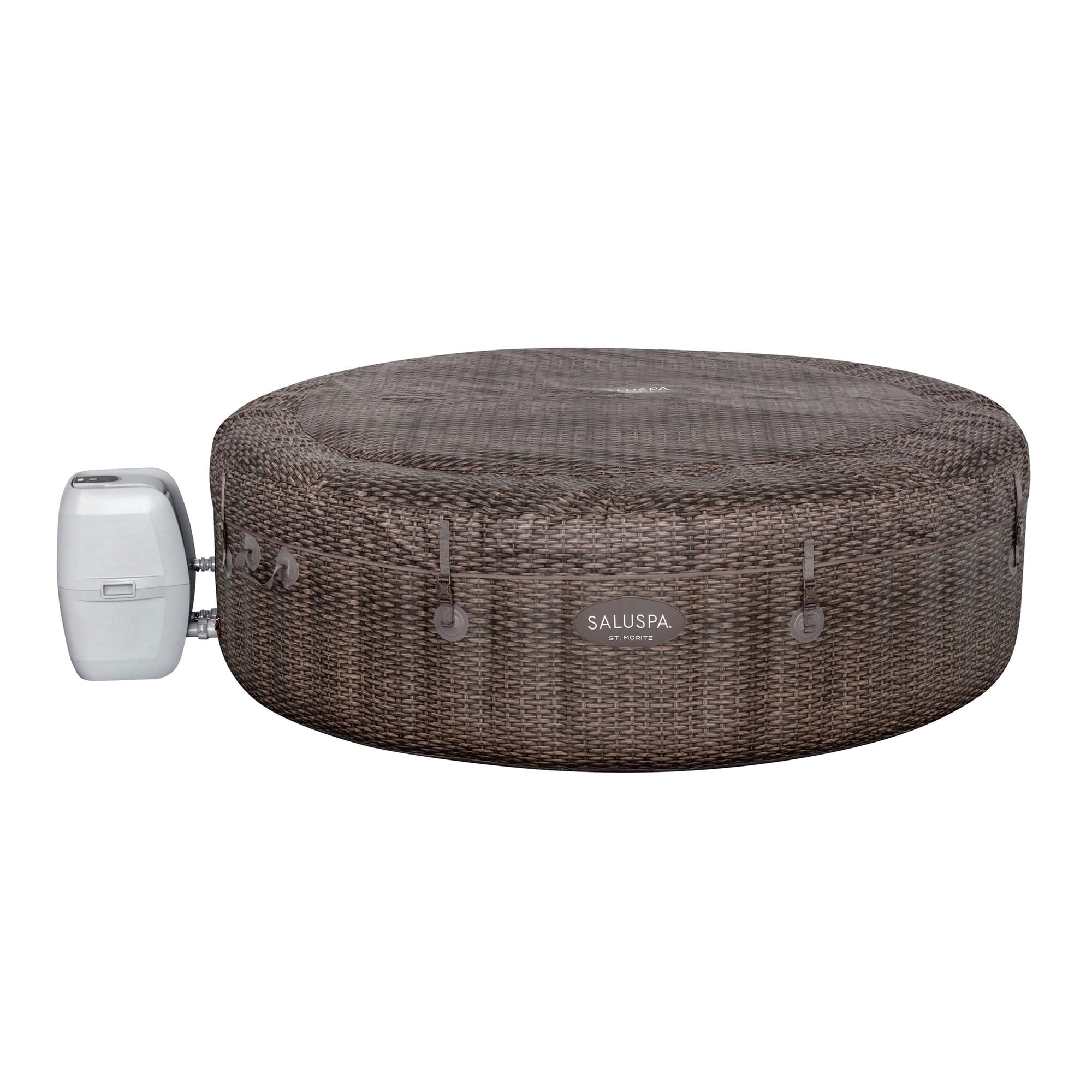 Bestway SaluSpa Shade Canopy w/ Inflatable Hot Tub w/ Pump #P09120