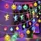 thumbnail image 3 of Puesto de luces LED pequeñas, luces de cadena, luces de bola, luces de estrellas, decoraciones navideñas, diseño de luces, luces de destello, 3 of 5