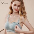 thumbnail image 1 of Sujetador de Lactancia sin huesos para mujer, ropa de embarazo, previene la flacidez, transpirable, 1 of 5