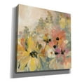 thumbnail image 2 of Epic Graffiti 'June Flower Bed' by Silvia Vassileva, Canvas Wall Art, 37"x37", 2 of 2