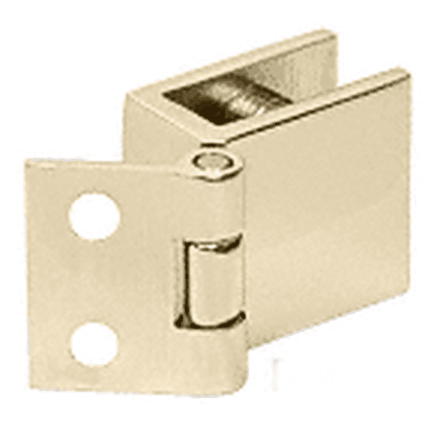 CRL EH74 Brass Small Set Screw Hinge for 1/4" to 5/16" Glass Walmart
