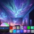 thumbnail image 3 of YIIYRY 2-Pack Northern Lights Projector for Bedroom,Night Light for Kids,Northern Lights & Ocean Wave Projector with Remote Control,Room Decor,Birthday,Valentine's Day Gift, 3 of 11