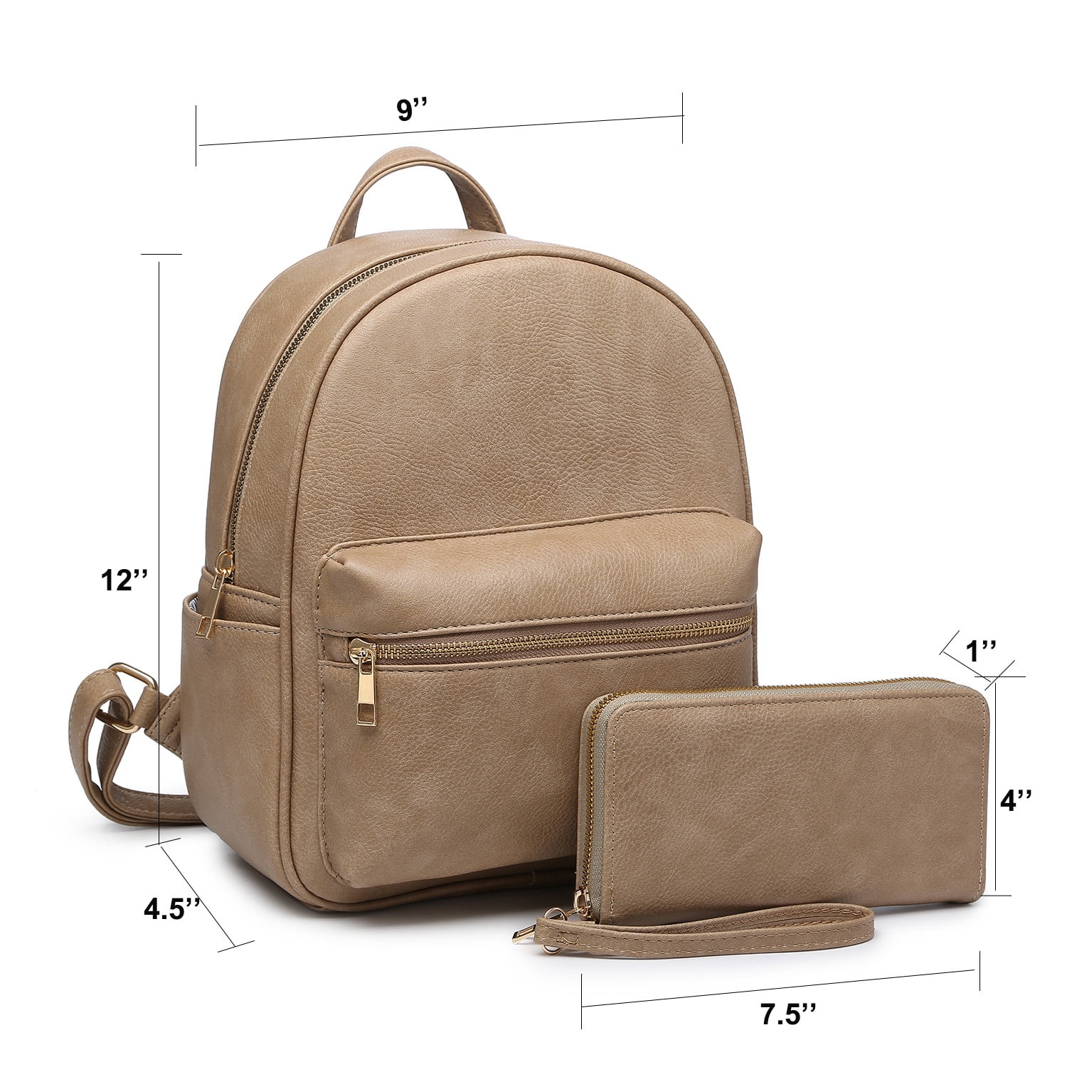 Poppy backpack solid Clearance