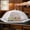 A-Green, variant on Foldable Lace Mesh Round Food Cover Tent,Dining Table Kitchen Decor Breathable Fly Proof Dish Protector with Metal Support Frame,Large Capacity Reusable Screen Cover(White)