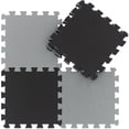 thumbnail image 4 of Tapetes de espuma Qqpp, goma EVA, 18 baldosas, rompecabezas entrelazados, 4 of 6