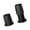 Black, variant on 2Pcs Plastic Furniture Leg Levelers Adjustable Height Support Pad Furniture Risers for Uneven Floors Enduring