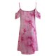 thumbnail image 3 of Gibobby Vestidos para Mujer Casuales Vestidos Vestido casual Ruffle Cold Summer Mangas de mujer con bolsillo Shoudler Vestido de mujer(Rosa,M), 3 of 5