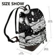 thumbnail image 2 of Easygdp Cosmic Landscape Celestial Art Mochila de Cuero para Mujeres, Bolso de Hombro, Bolsos de Mano de Moda para Trabajo y Viajes, 2 of 4
