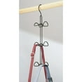 thumbnail image 3 of mDesign Metal Wire Over Closet Rod Hanging Handbag Organizer, 2 Pack - Bronze, 3 of 8