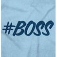 thumbnail image 2 of Hashtag Boss Cute Bossy Babies Romper Boys or Girls Infant Baby Brisco Brands 12M, 2 of 6