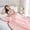 Pink, variant on Ice Cooling Calming Blanket for Hot Sleepers & Night Sweats, Double-Sided Cold Tech Summer Comforter, Soft Breathable Lightweight Silky Smooth Bed Quilt