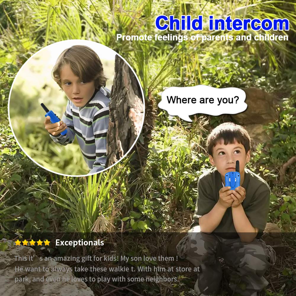 ATOPDREAM Kids Walkie Talkies 3-Pack photo 3