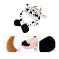 thumbnail image 4 of Sombrero de vaca con orejas móviles, novedoso sombrero de peluche, cómodo y encantador sombrero de peluche., 4 of 5
