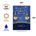 thumbnail image 2 of Toland Home Garden Zodiac-Libra Astrological Libra Flag Double Sided 28x40 Inch, 2 of 5