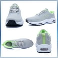 thumbnail image 5 of NRNHI Mens Lightweight Air Running Shoes Athletic Walking Shoes Trail Tennis Sneaker for Gym Workout GreyGreen Size 9.5, 5 of 7