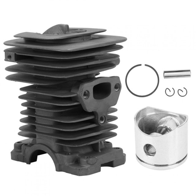 Cylinder Kits Chainsaw Piston Industrial Parts Power Tool Accessory Hardware Tools Accessories Cylinder Piston Industrial Parts Set Durable For 142 HU-142 Chainsaw