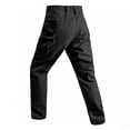 thumbnail image 4 of Big Men’s Relaxed Fit Cargo Pants, Lightweight All Day Comfort Daily Work Bottoms, 4 of 7