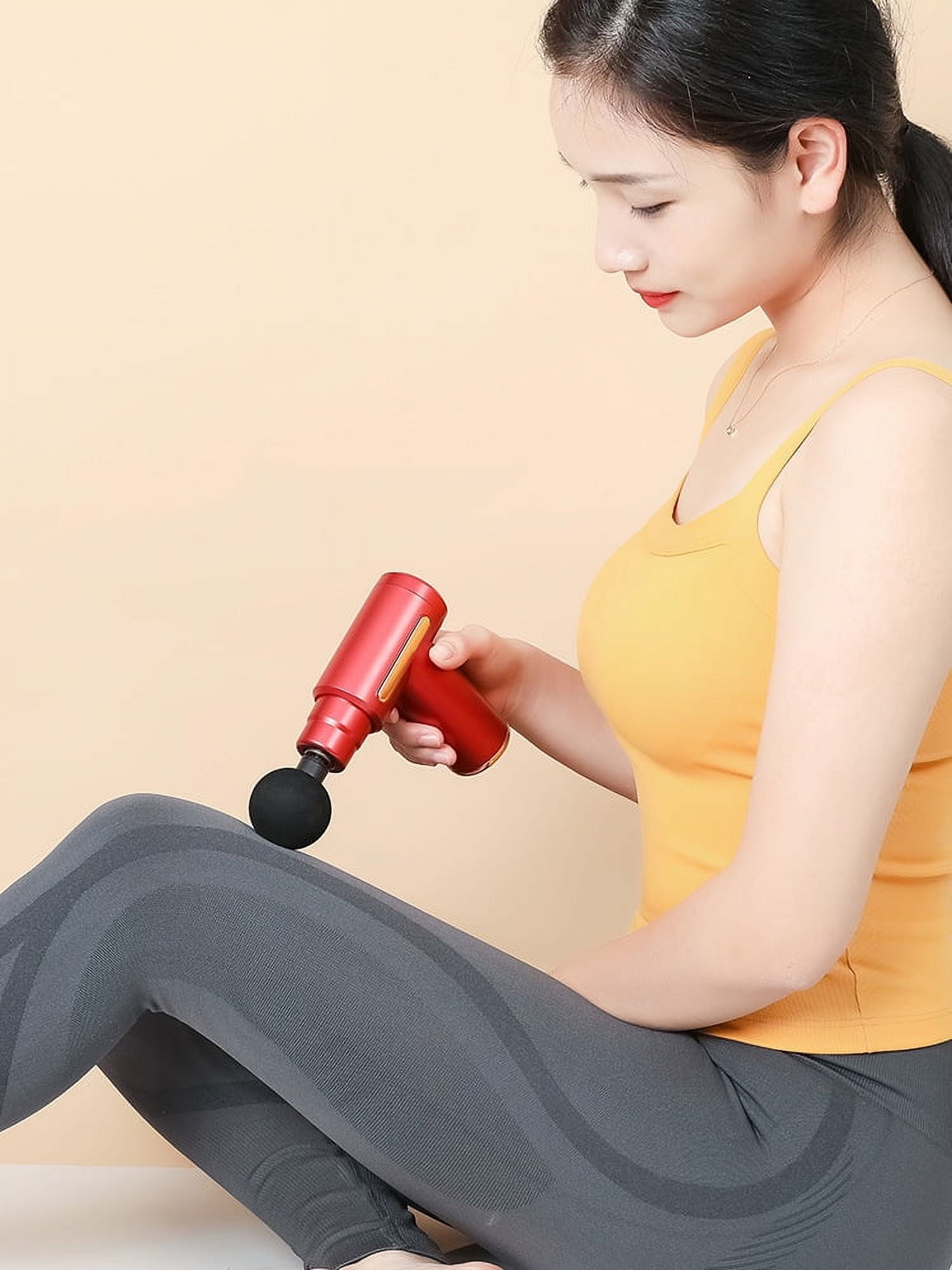 Red Massage Gun Massager Fascia Muscle Deep Tissue Body Neck  display picture 2