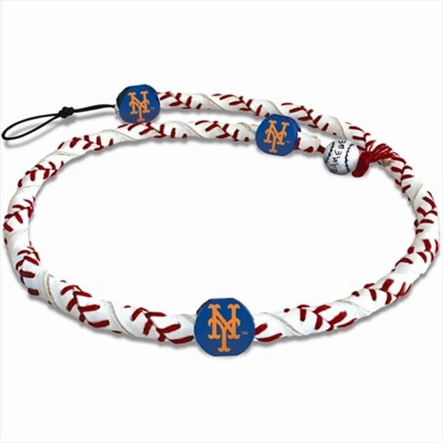 Collier de Baseball Classique Frozen Rope New York Mets en Blanc et Rouge