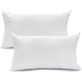 thumbnail image 1 of Juego de 2 Almohadas para la Cama Cojines para Dormir y Funda de Almohada Rectangular Blanca Antialérgica Antiácaros y Refrescante Decorativa en Algodón y Blanco. Desmontable y lavable (46*60 cm) JAMW Sencillez, 1 of 5