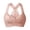 Khaki, variant on ZNQHFRE Women V Neck Lace Crop Vest Bra Wirefree Soft Lingerie Underwear Without Chest Pad Black L