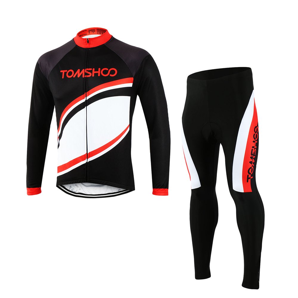 Download TOMSHOO - TOMSHOO Outdoor Men Cycling Sportswear Full Zip ...