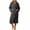 Dark Gray, variant on Robes for Women Fleece Robes Hooded Cozy Soft Warm Plush Women Robe Plush Long Bathrobe