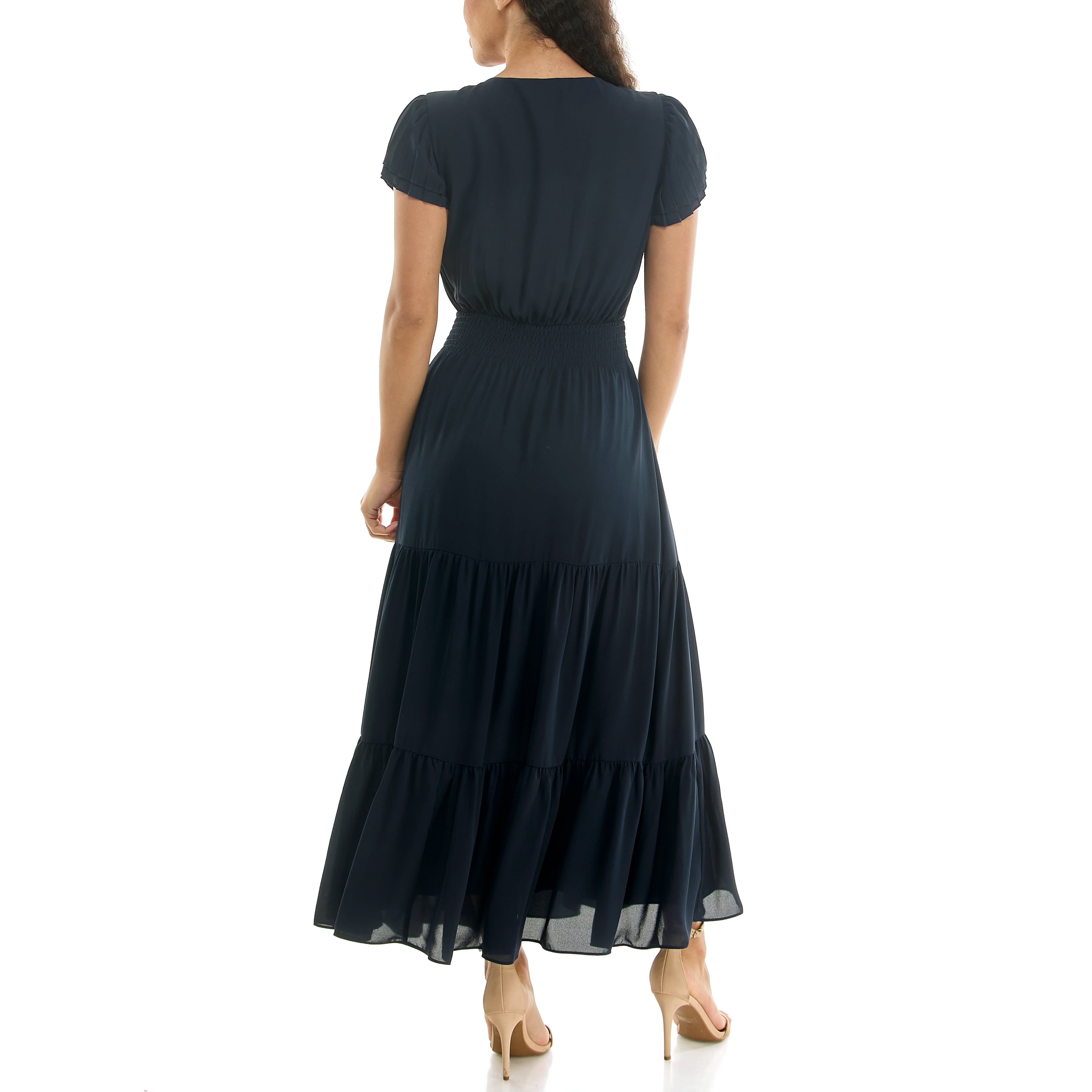 Nanette Lepore Women's Flutter Sleeve Midi Dress, Sizes XS-XXXL