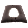 thumbnail image 1 of Funda para asiento de inodoro, cojín para cómoda, cómodo cojín Universal para asiento de inodoro para discapacitados, ancianos, dormitorio, granja, Agujero redondo marrón, 1 of 7