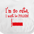 thumbnail image 4 of Inktastic So Cute Polish Boys or Girls Baby Bib, 4 of 4