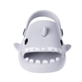 thumbnail image 4 of FOAMWALK Toddler Boy's EVA Comfy Cute Shark Sandals and Fisherman Sandals - Slides for Boys, Grey - Toddler, 5/6, 4 of 8