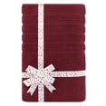 thumbnail image 2 of American Soft Linen Bath Sheet 35x70 Inch 100% Turkish Cotton Bath Towel Sheets - Bordeaux Red, 2 of 9