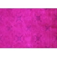 thumbnail image 1 of Ahgly Company Machine Washable Indoor Rectangle Oriental Pink Industrial Area Rugs, 4' x 6', 1 of 4