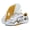 White Gold TF, variant on OnyxTrek Outdoor Firm Ground Soccer Cleats for Kids – Stylish and Comfortable Athletic Soccer Shoes for Boys and Girls | Pink TF, 2 Big Kid