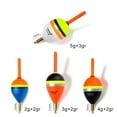 thumbnail image 4 of 3PCS Fishing Fishing Accessories Slip Drift Tube Plastic 2.0+2.0gr/5.0+3.0gr Barguzinsky Fir Floats Bobbers Indicator Fishing Float Light Stick Floats BLUE 2&2G, 4 of 8
