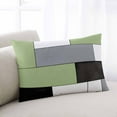 thumbnail image 2 of Sage Green Grey Throw Pillow Cover 12 x 20 Inch Decorative Pillow Cover Modern Green Geometric Lumbar Pillowcase Seasonal Rectangle Cushion Case for Couch Sofa Bed Living Room, 2 of 7