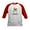 Red/White, variant on CafePress - Cute English Bulldog Kids Baseball Jersey - Kids Cotton Baseball Jersey, 3/4 Sleeve Shirt