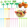 thumbnail image 1 of Moyic 28 unids/set tenedor de comida de dibujos animados de granja de animales adecuado para todas las ocasiones y duradero fácil de limpiar Kits de decoración para fiestas, 1 of 6