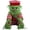 Stripe Style, variant on Gaishi Christmas Plush Toy, 11 Inch Cartoon Latex Ugly Green Monster Doll for Holiday Decoration & Gift,Striped