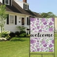 thumbnail image 4 of Spring Summer Multicolored Flower Leaves Garden Flag 28x40 Inch Double Side for Outdoor Courtyard Garden Decor Flowers Welcome Holiday Flag for Outside Decoration, 4 of 6