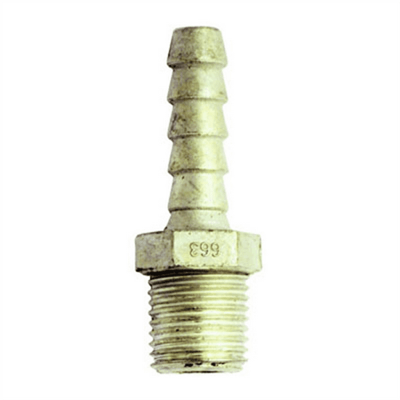 Milton Industries 1/4" M End, 1/4" ID Hose