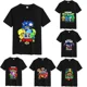 thumbnail image 2 of Juego de cosplay de verano Anime algodón niños adolescentes camiseta Leon Spike disfraz manga corta niño niños ropa regalos camiseta divertida, 2 of 5