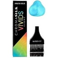 thumbnail image 2 of Pravana ChromaSilk VIVIDS NEONS Hair Color Shades with Silk & Keratin Amino Acids Dye (with Sleek Brush) Haircolor (NEON GREEN), 2 of 3