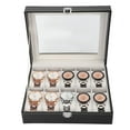 thumbnail image 4 of Caja de reloj con ranuras, vitrina portátil de cuero de PU para reloj, vitrina de joyería, soporte para reloj, valor inmejorable Jadeshay A, 4 of 8