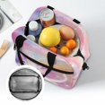 thumbnail image 6 of HUIACONG Insulated Lunch Bag with Galaxy Axolotl Pattern, Aluminum Film Lined Lunch Tote for Travel and Outdoor Adventures, 6 of 10