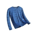 thumbnail image 5 of Men's Long Sleeve Shirt Quick Dry Lightweight Workout Tee Moisture Wicking Activewear T-Shirts, 5 of 5