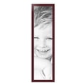 thumbnail image 2 of ArtToFrames 13" x 50" Cherry Picture Frame, 13x50 inch Red MDF Poster Frame (WOM-4333),  Pack, 2 of 8